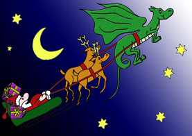 Dragon sleigh